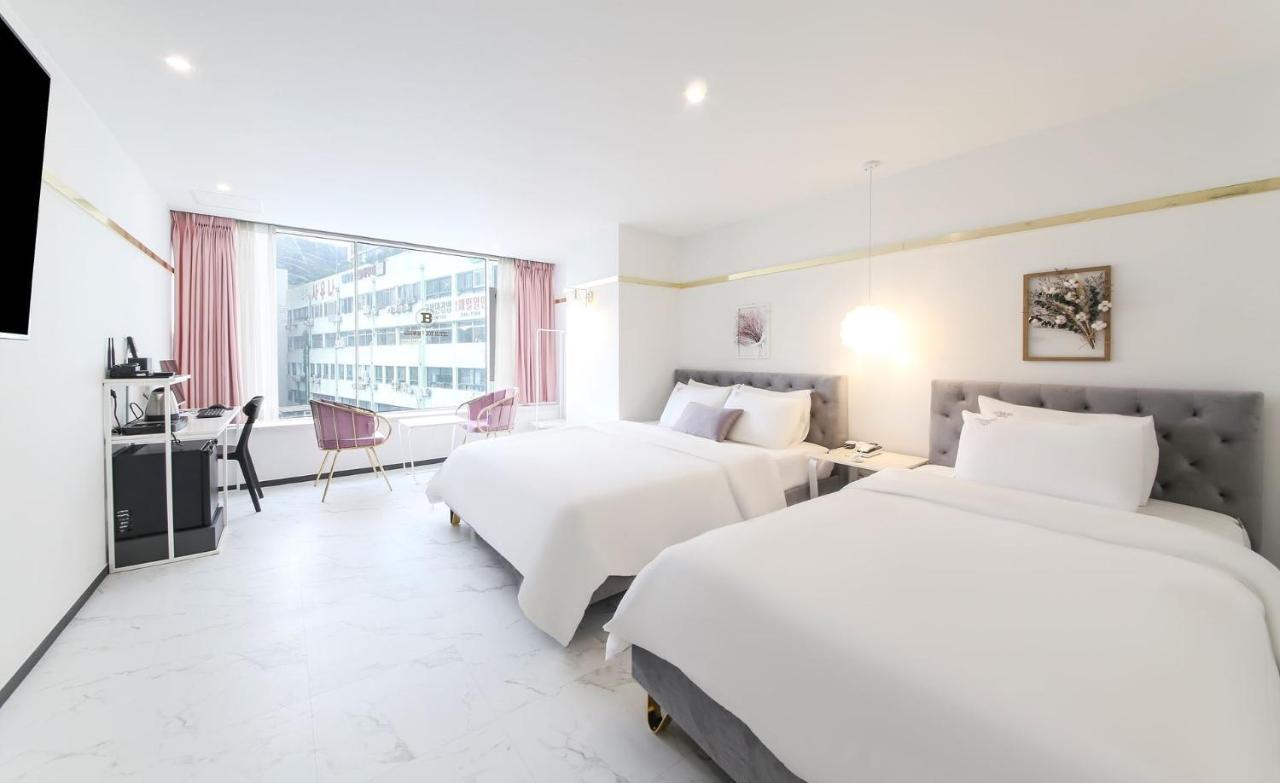 Brown-Dot Hotel Songdo Busan Bagian luar foto